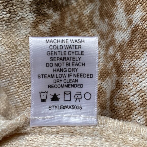 Plaid Teddy Sherpa Shacket Wm Sz M Brown Shirt Jacket Oversized Country Western - Picture 14 of 14